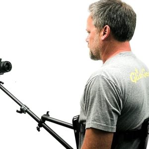 Glide Gear SNC100 Video Camera Snorricam 3rd Person DSLR Vest Hands-Free Front and Rear Body Camera Mount Harness